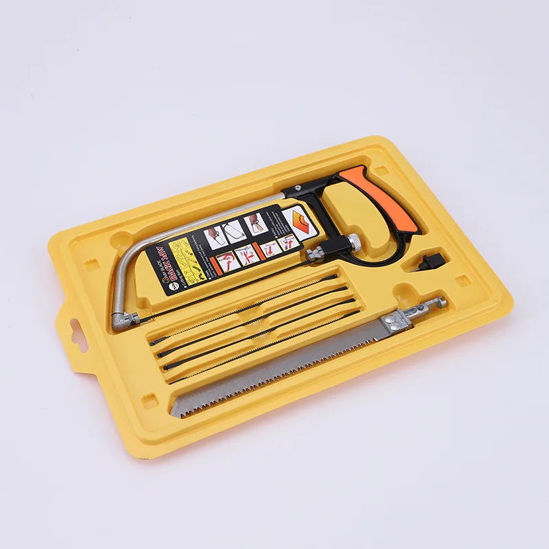 6-Piece Woodworking Handsaw Set – Multi-Function DIY Kit