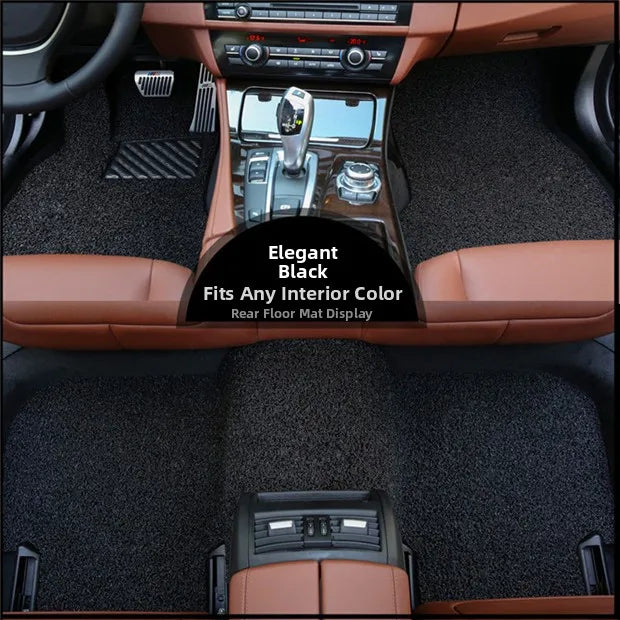 Thickened Single Piece Car Floor Mat for Driver  Universal Carpet for Front And Rear Seats Compatible with Various Car Mo...
