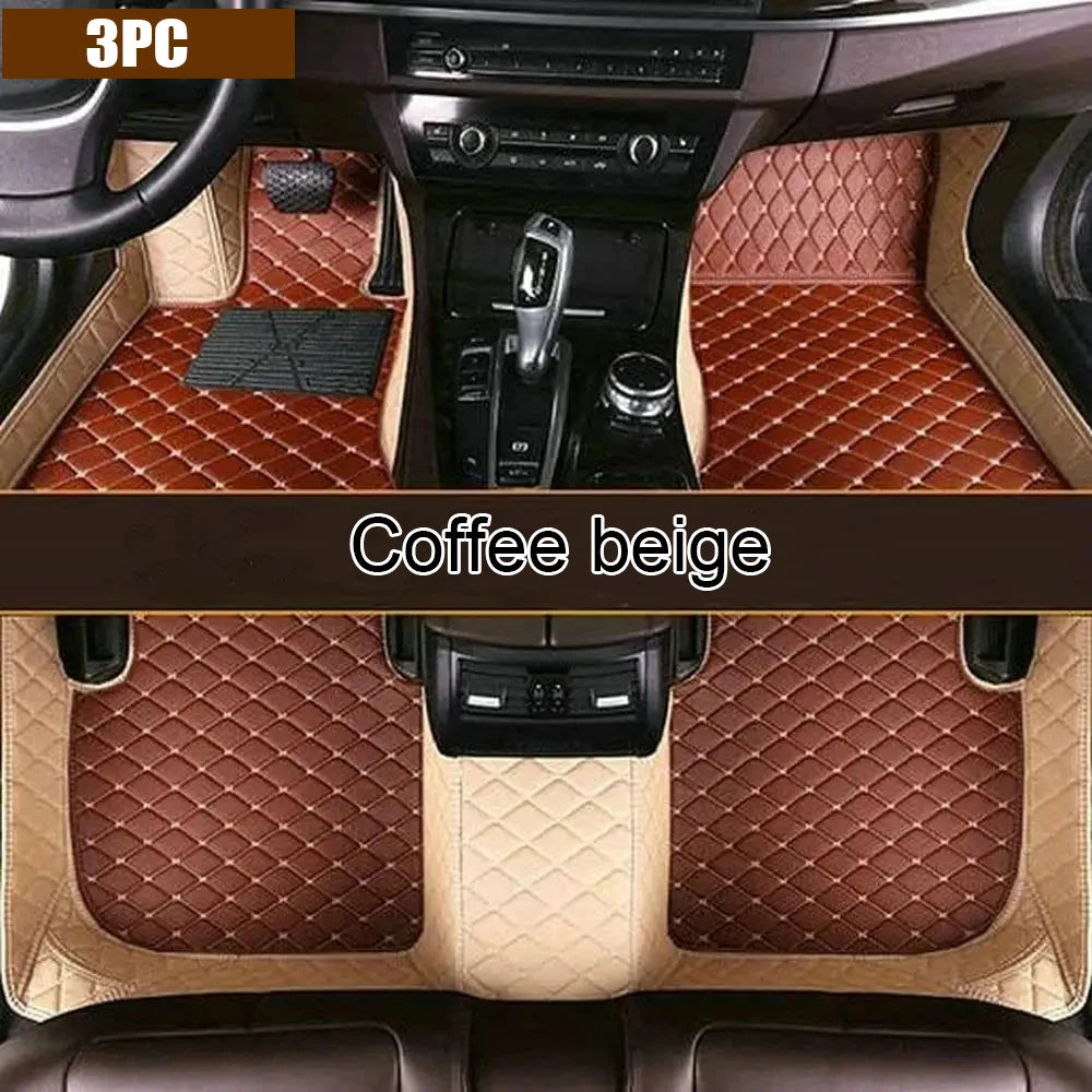 Custom Car Floor Mats for Hyundai Coupe 2004 2005 2006 – Luxury Surround Leather Carpet