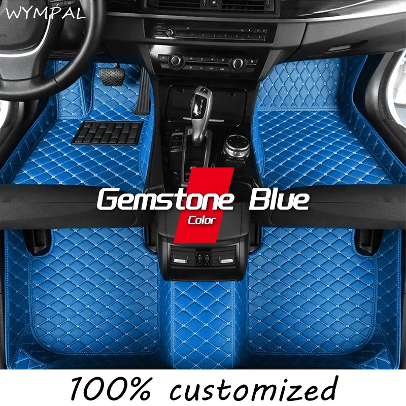 Custom Car Floor Mats for Hyundai Coupe 2004 2005 2006 – Luxury Surround Leather Carpet