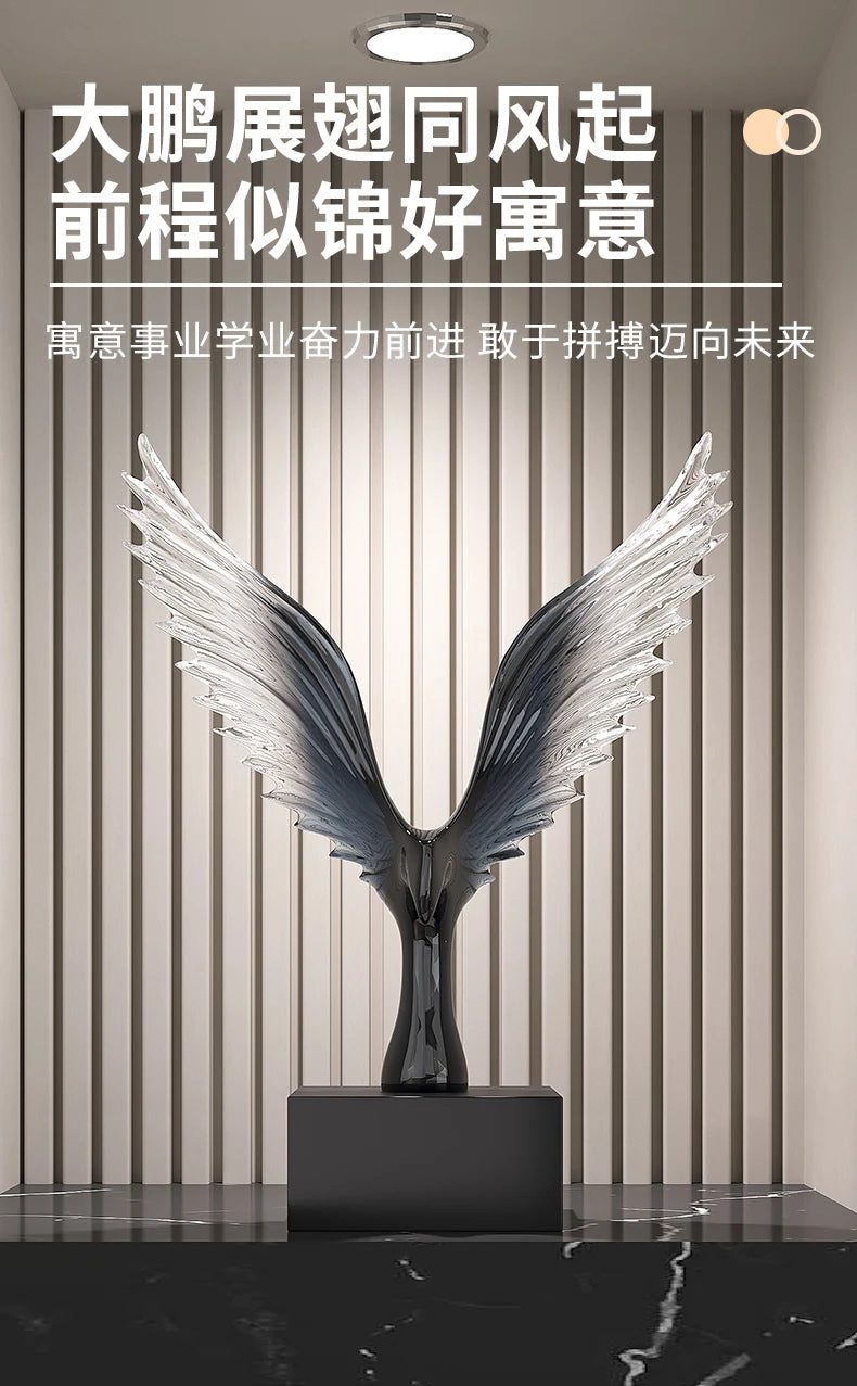Luxury Sculpture Ornament, Modern Minimalist Living Room and Office Decor