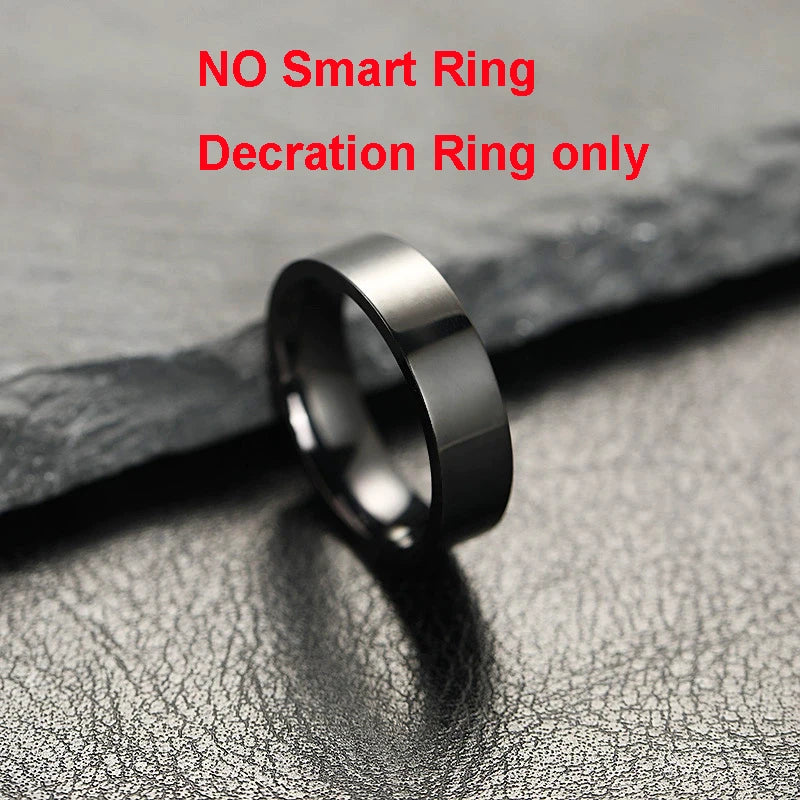 Smart Ring – Heart Rate, Blood Oxygen, Sleep & Calorie Tracker | IP68 Waterproof