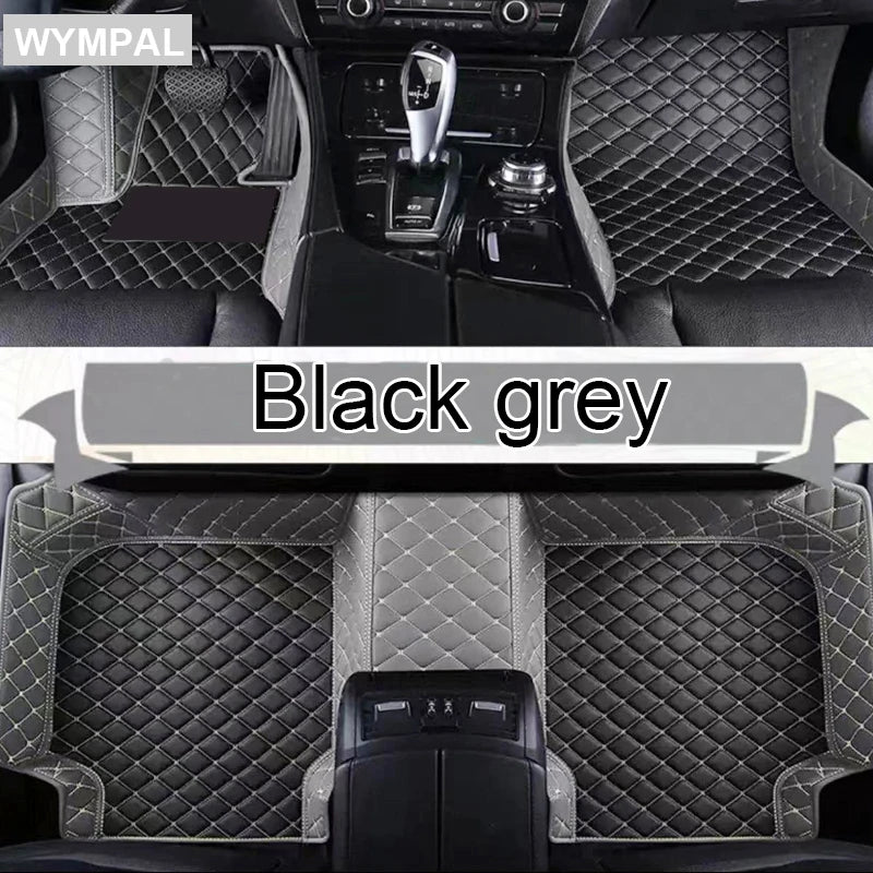 Custom 3D Full Coverage Car Floor Mats for Fiat 500 & 500X 2011-2012