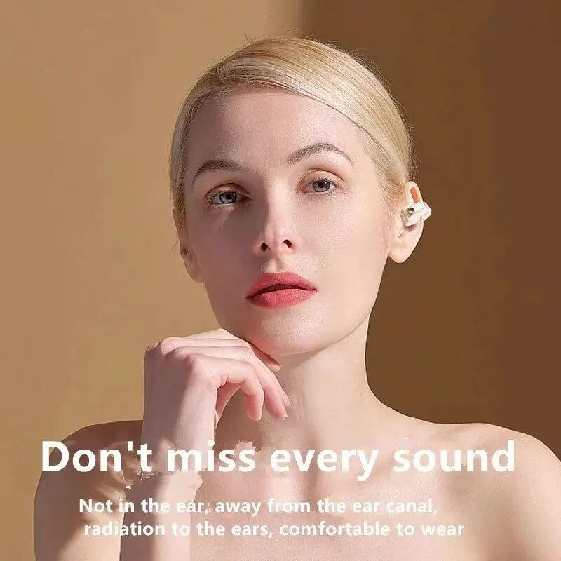 Bluetooth Clip-On Earphone Wireless Monaural – Bone Conduction TWS