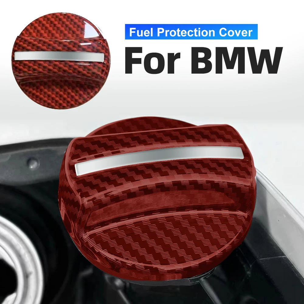 BMW Fuel Tank Cover – Carbon Fiber Style