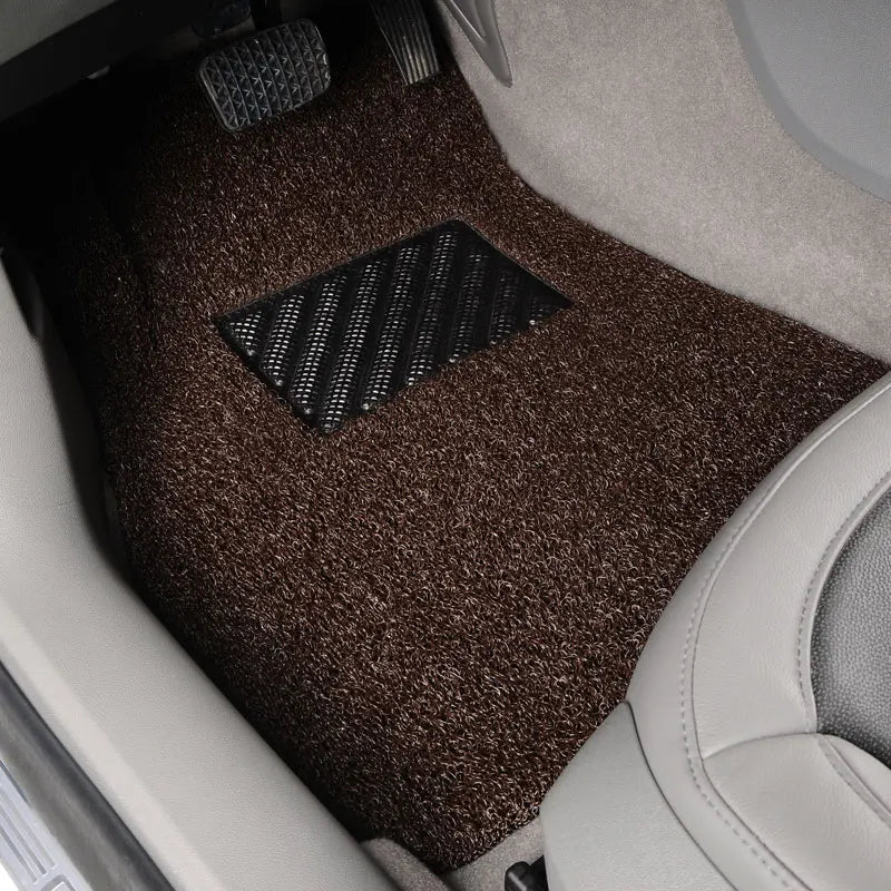 Thickened Single Car Floor Mat – Universal Driver Seat Carpet for Front & Rear