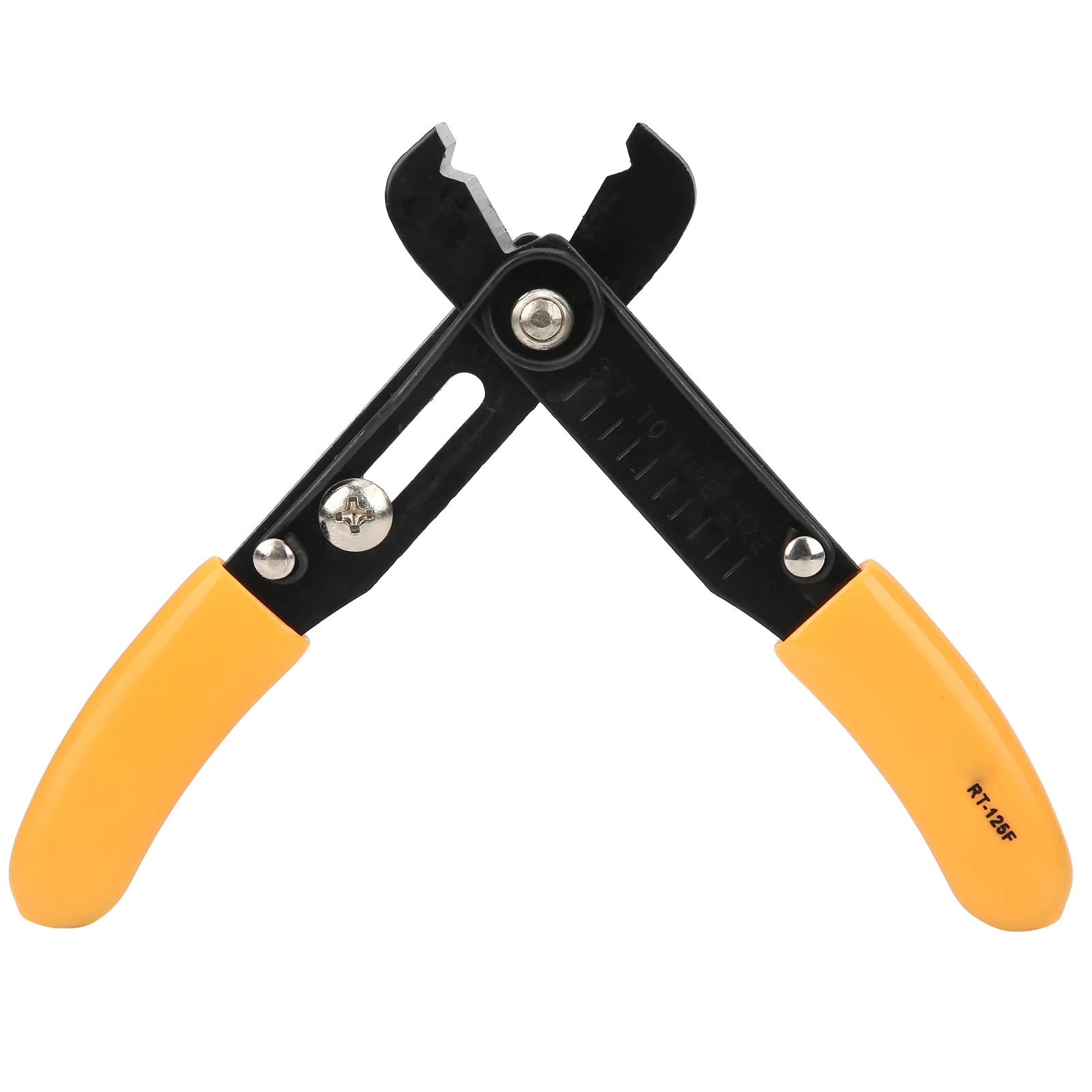 Adjustable Wire Stripper Pliers – 0.5–4.0mm, Yellow Handle