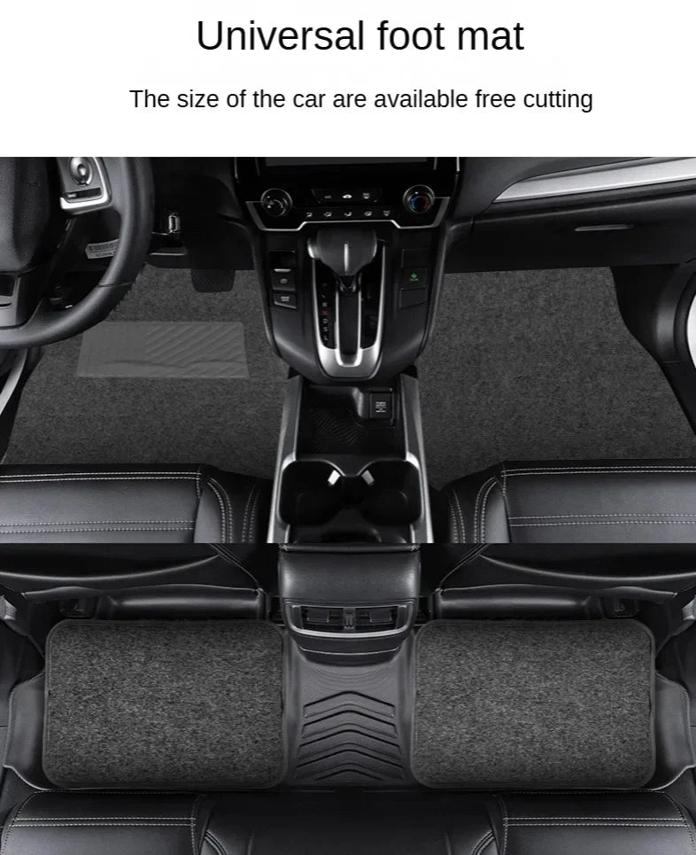 Car Floor Mat,Front & Rear Automotive Carpet Floor Mats Universal Fit for Suvs,Sedans,Vans
