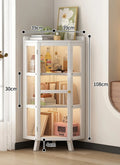 Corner Storage Cabinet – Triangle Wall & Floor Locker for Living Room & Bedroom