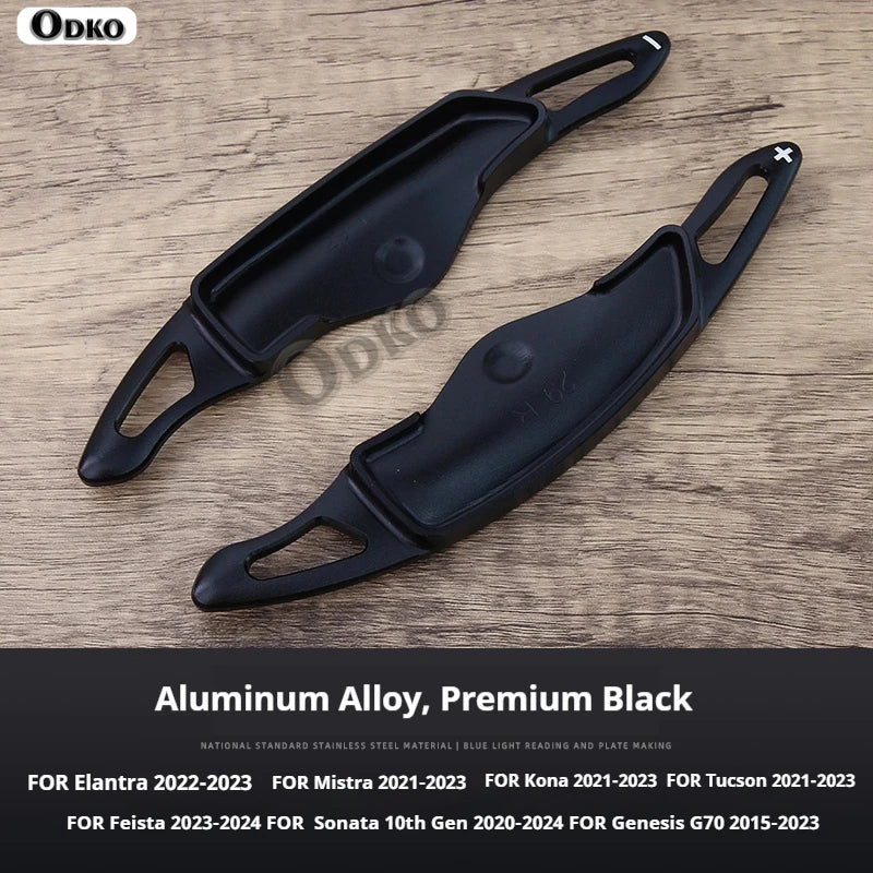 For Hyundai Lafesta 2023-2024 model Car Accessories  Aluminum Alloy Car Steering Wheel Gear Shifters Paddle Shift Extension