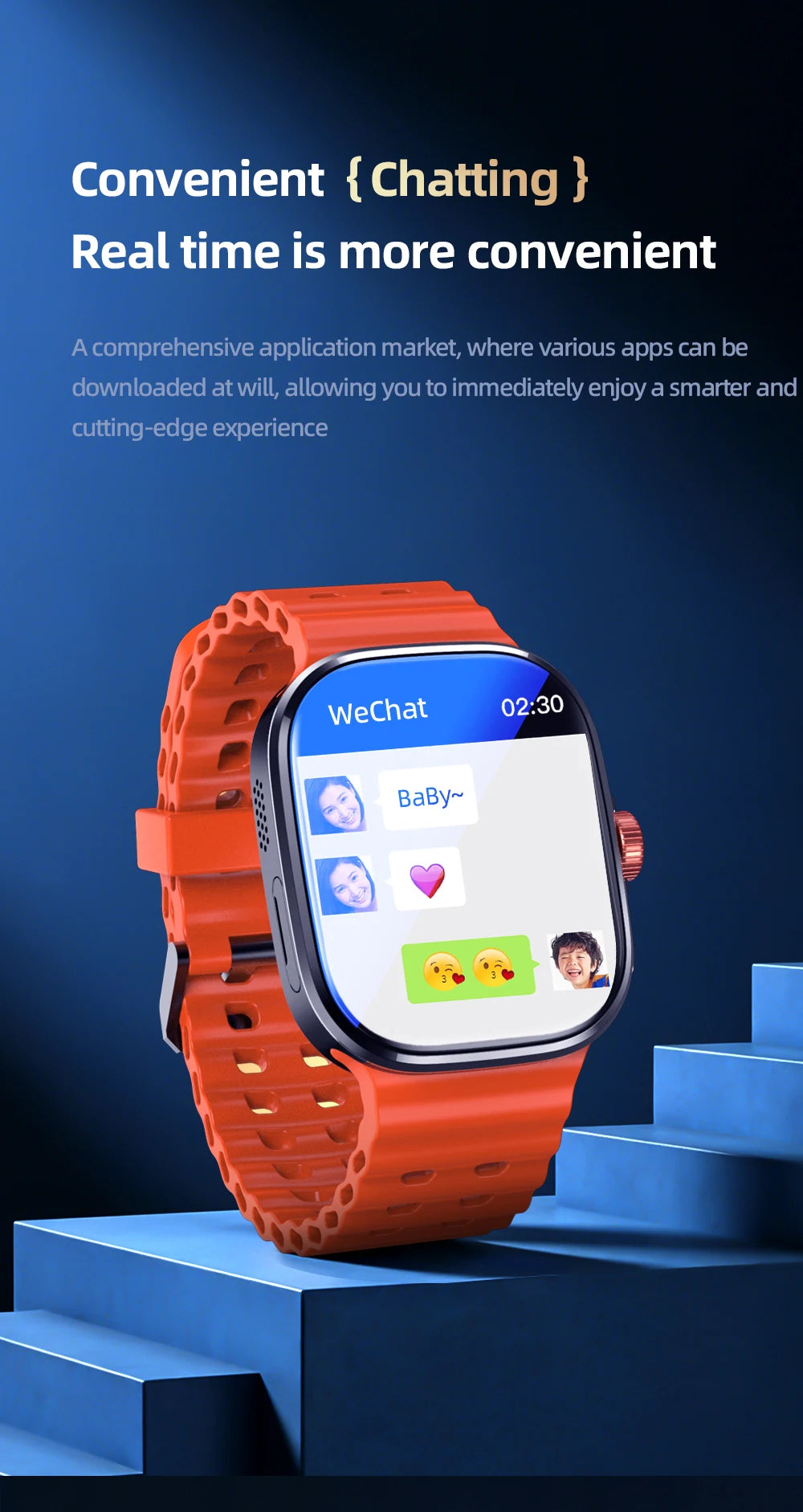 New Smartwatch 5G LTE  Android 13.0 2.29'' AMOLED Display Smart Watch With 800W Pull-out Camera Face/Fingerprint Unlock Sim Card