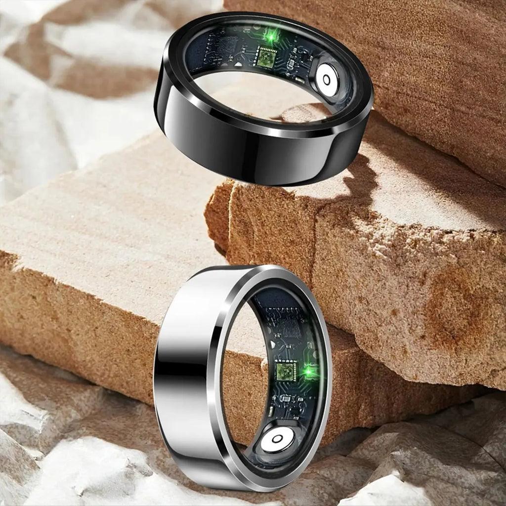 R6 Smart Ring – Health Monitoring, IP68 & 5ATM Waterproof | Multi-Sport | Couple Rings