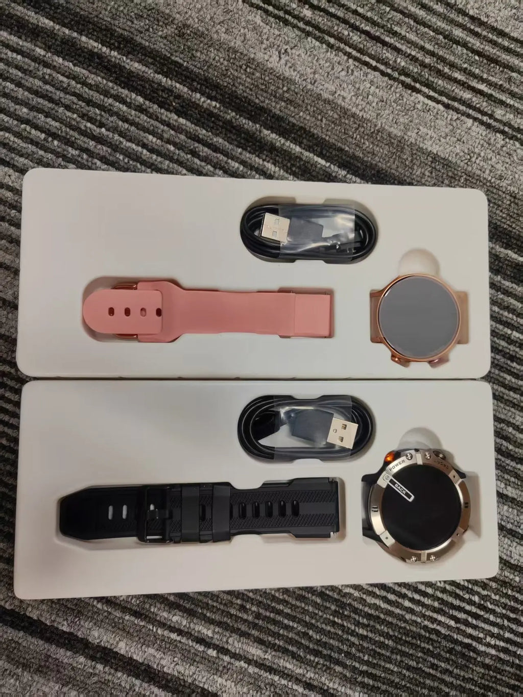 Couples Smart Watch – Matching Pair, Waterproof, Health Monitoring & Notifications