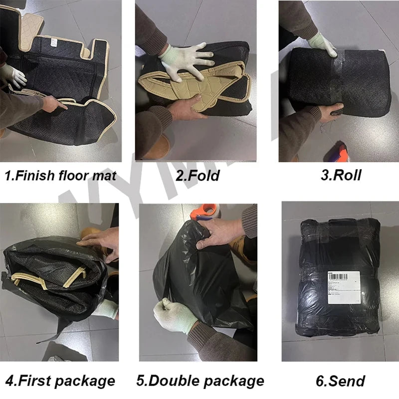 Custom Car Floor Mats for Hyundai Tucson 2015 2016 2017 2018 – Luxury Surround Leather Carpet