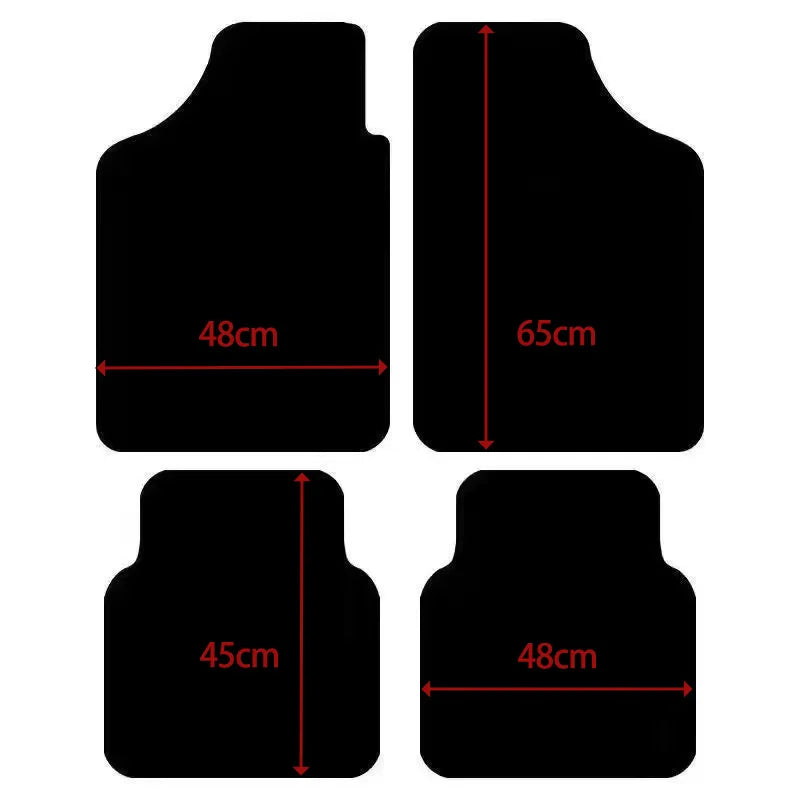 Universal Car Floor Mats For Hyundai i30 ix35 Accent Tucson Kona Solaris Palisade Creta All Models Auto Accessories Carpet Rugs