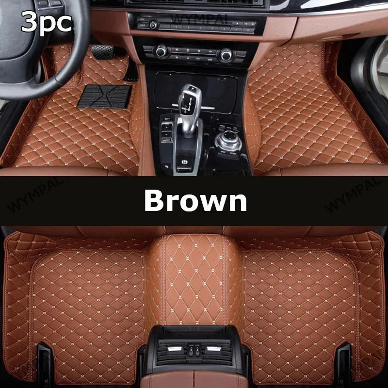 Custom Car Floor Mats for SEAT Ateca KH7 2016-2022 – Leather Interior Carpet