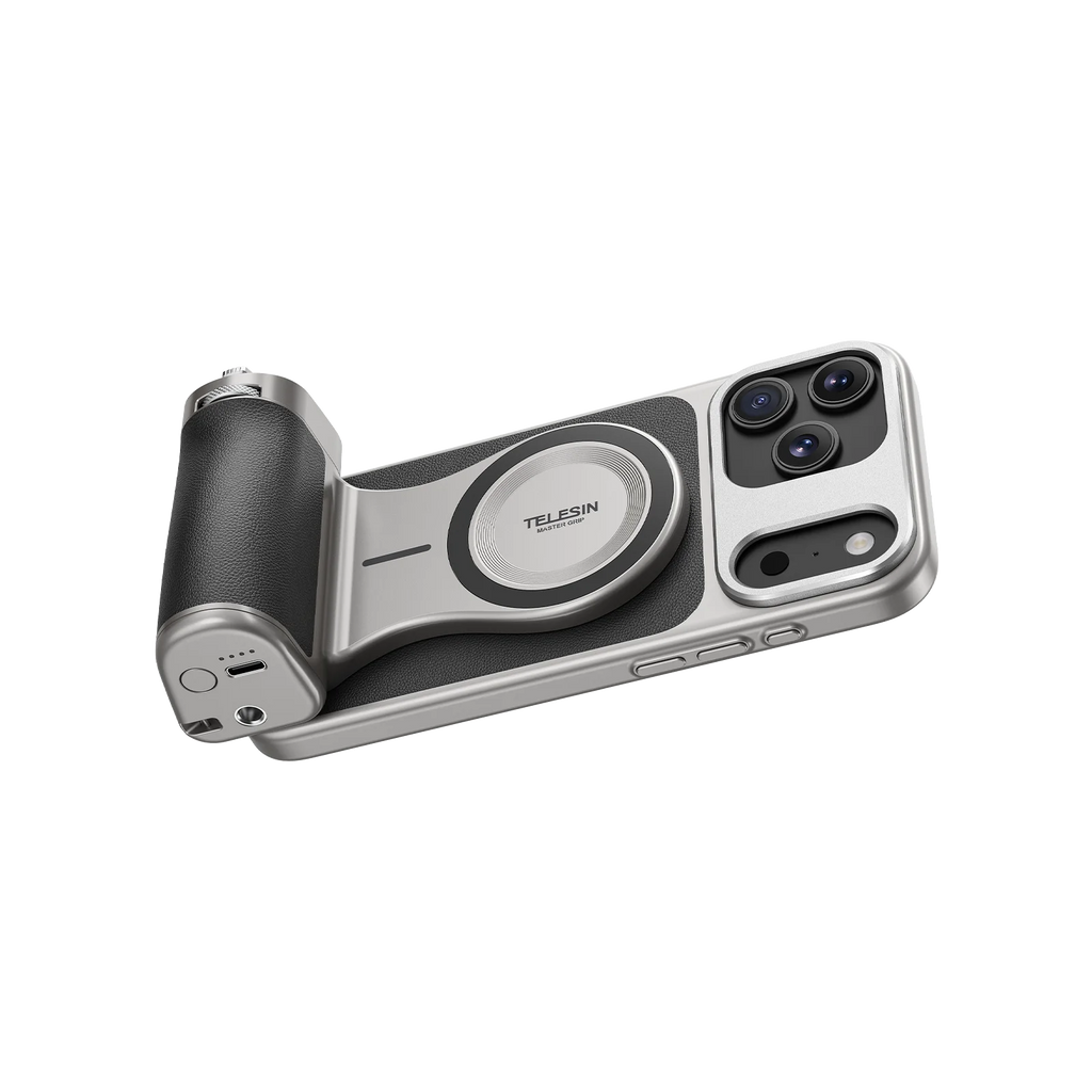 TELESIN Phone Camera Grip for IPhone17 Pro / Pro Max  with Phone Case Remote Shutter Handheld Handheld Photography Accessories