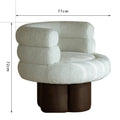 Nordic Single Sofa Chair – Luxury Lazy Corner Sofa for Living Room & Bedroom