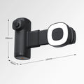 Portable Handle Mobile Camera Assistant with Bluetooth LED Selfie Light Adjustable Angle for Phone Photography Live Streaming