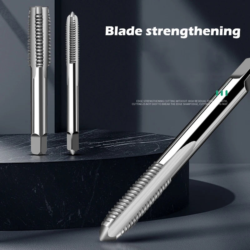 6/8-Piece Manual Tap Wrench Set – HSS Right-Hand Thread Tool