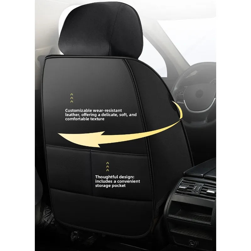 Full Coverage Universal Pu Leather Car Seat Covers for HYUNDAI Tucson Santa FE i30 i40 Veloster Creta Elantra Car Accessories