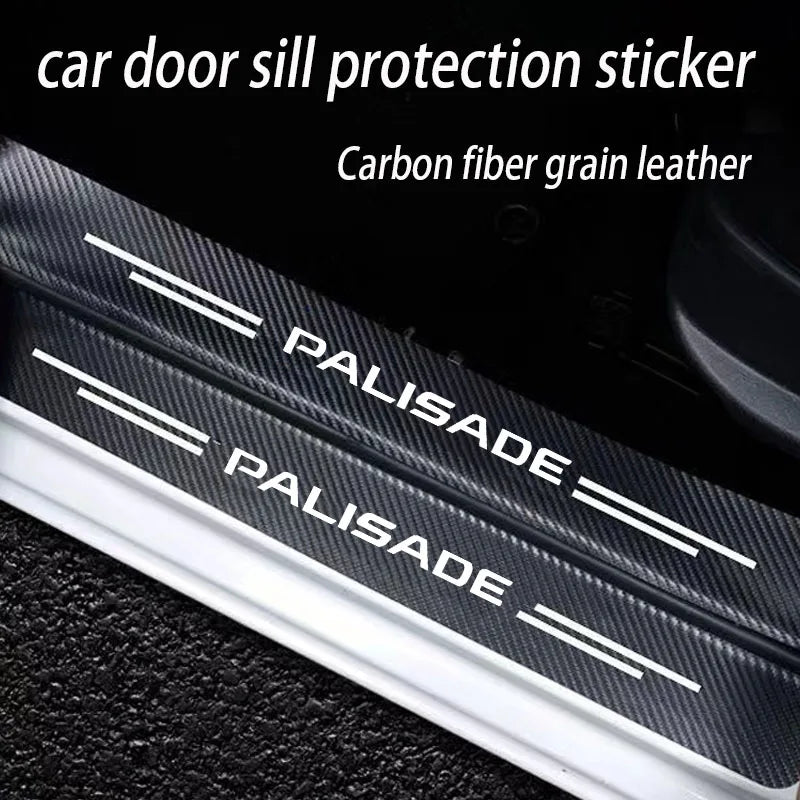 Hyundai Palisade Car Door Sill Stickers – Creta, ix25, Tucson, Stereo, Santa, Knoa, Solaris, ix35, i30