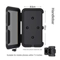 Motorcycle Phone Holder Support Moto Bicycle Waterproof Case Handlebar Stand Case Mount Waterproof Scooter Motorbike Phone Bag