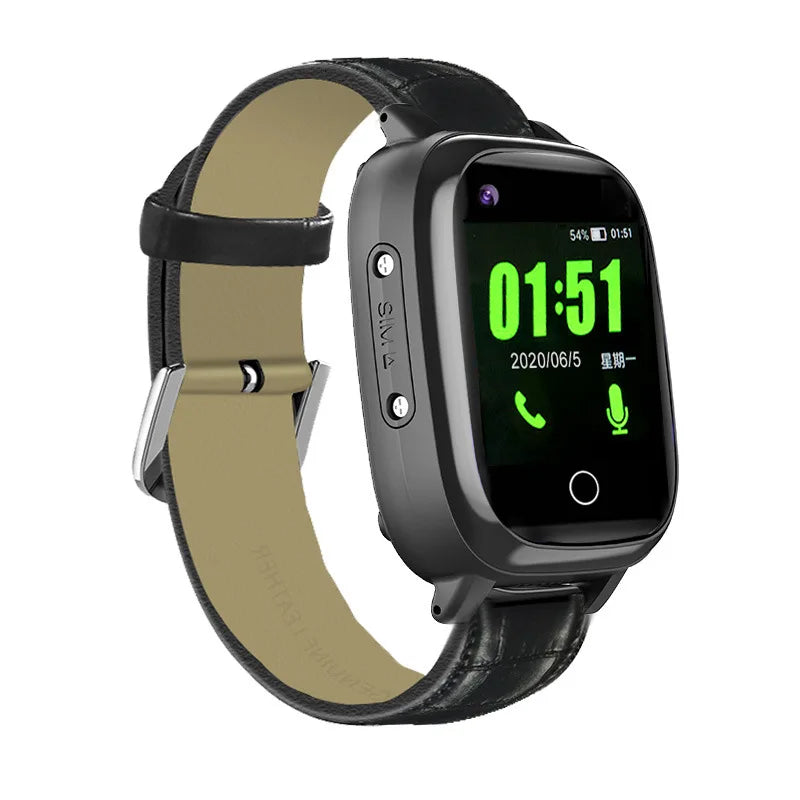 4G Smart Watch for Seniors – SIM Card, GPS Tracking, SOS Alert, Activity & Heart Rate Tracking