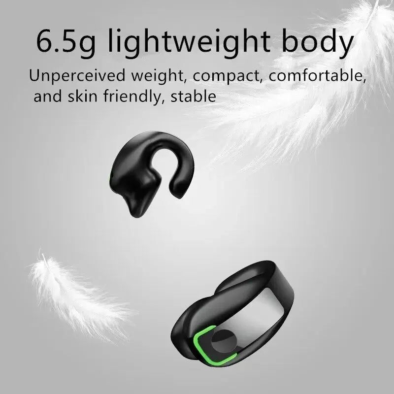 GD28 Clip-On Bluetooth Earphone – Bone Conduction, Monaural, Waterproof Business Earphone