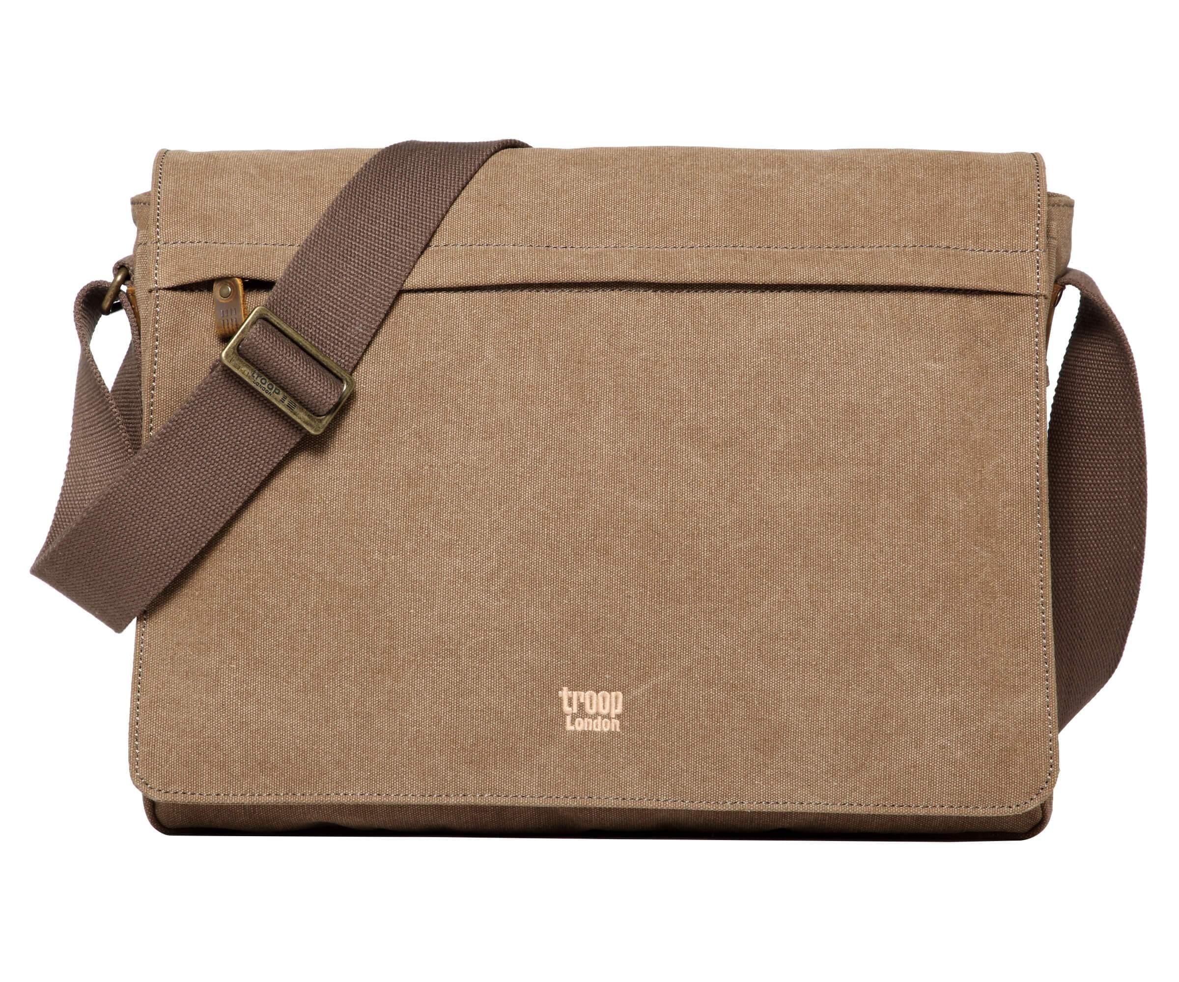 Canvas Laptop Large Messenger Bag 18 Inch | TRP0371