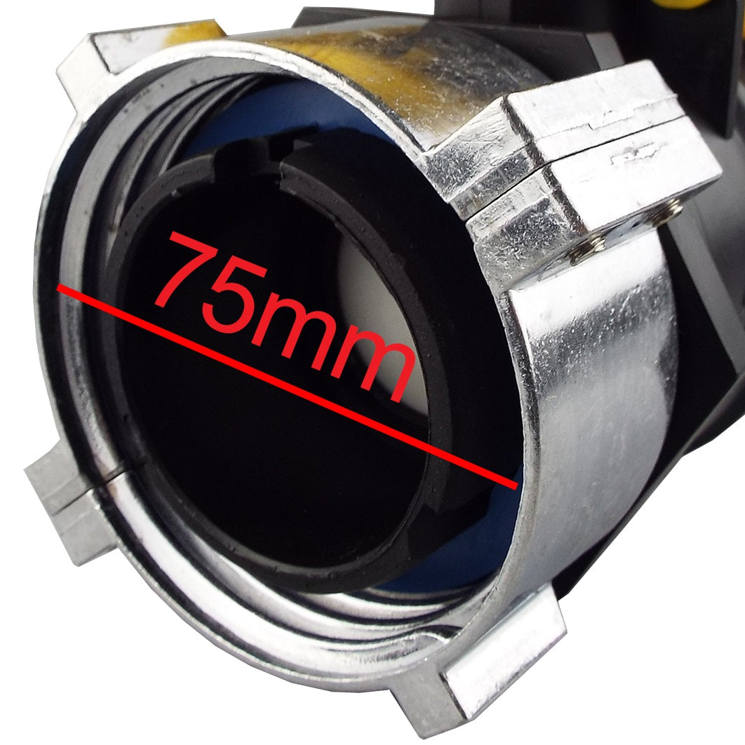 IBC Tank Valve 75mm Inlet - 2" NTP - PTFE