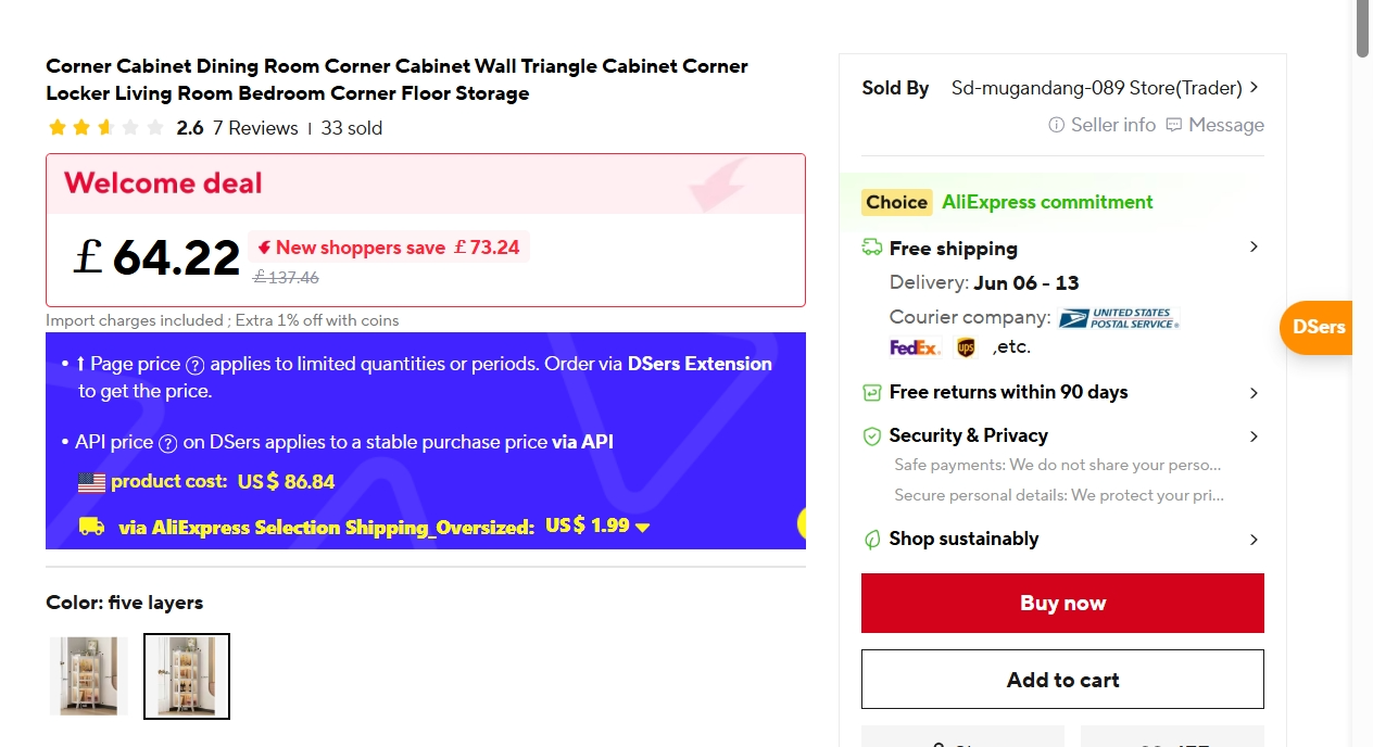 Corner Storage Cabinet – Triangle Wall & Floor Locker for Living Room & Bedroom